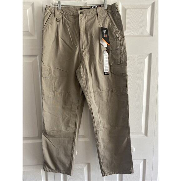5.11 Tactical Pants Men's NEW Khaki Pants 36X32 Utility - Picture 1 of 6